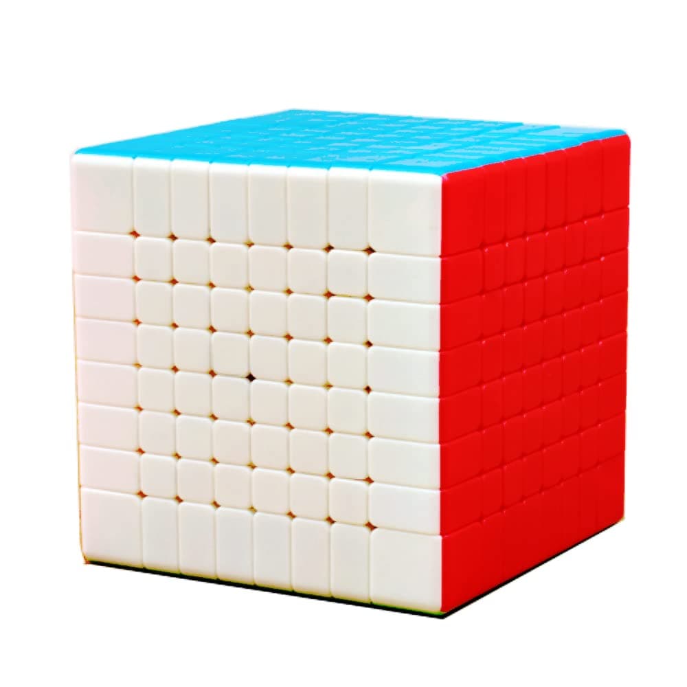 8x8 Cube Stickerless 8x8x8 Speed Cube Puzzle Gifts Toys(70mm)