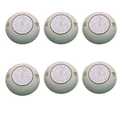 SB9935 Silbo Wholesale Lots of 6 LED 12V RGB Color Change Swimming Pool Pond Underwater Submersible Waterproof Light