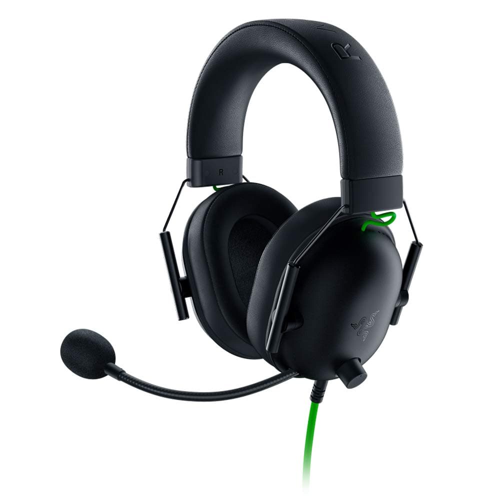 Razer BlackShark V2 X Gaming Headset - Black | 7.1 Surround Sound - 50mm Drivers - Memory Foam Cushion-for PC, PS4, PS5, Switch, Xbox One, Xbox Series X|S,Mobile-3.5mm Audio Jack -RZ04-03240100-R3M1