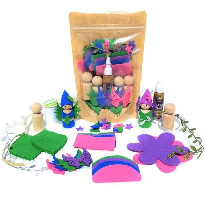 Peg Doll Fairy Kit by Wildflower Toys