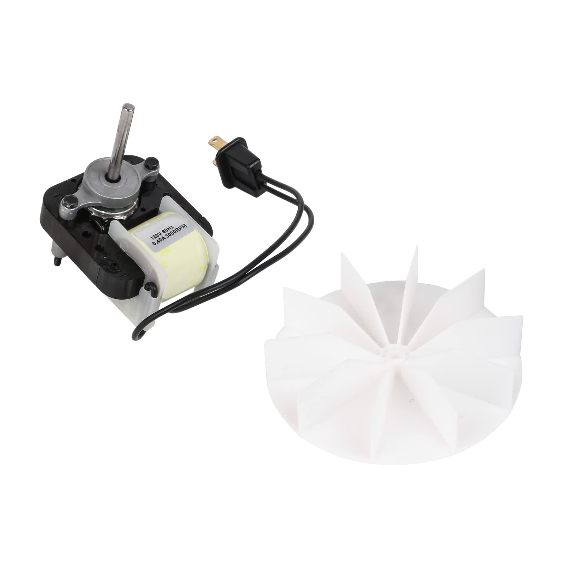 RDEXP 120V Bathroom Exhaust Vent Fan Motor with Fan Blade Parts SM550 Replacement for Electric Ventilator Motor