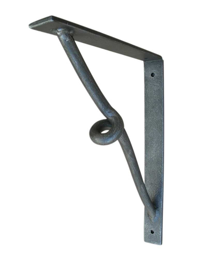Shoreline Wrought Iron Corbel 11 ¼"X 14 ¼" for Heavy Duty Wall Support-Great for Interior & Exterior Use with Our Custom Hand Applied Finishes-Old Copper