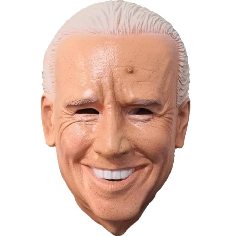 Halloween Latex Head Mask Joe Biden Novelty Old Man Cosplay Masquerade Costume
