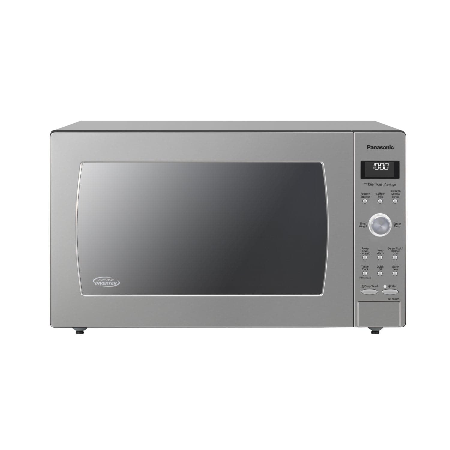 Panasonic NN-SD975S Countertop/Built-in Cyclone Corrugated Microwave Inverter Technology, 2.2 Cubic Feet, Stainless