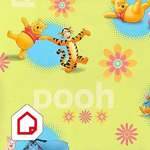 Winnie The Pooh - Green 450mm /m d-c-fix Plastic Self-Adhesive Contact Paper Decorative Vinyl Sticker Wallpaper for Kitchen Furniture Living Room