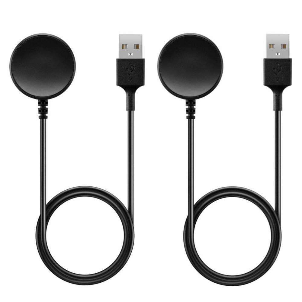 Galaxy Watch 8/7/6/5/4/3 Charger EMallee USB A Charging Dock for Samsung Galaxy Watch8 Watch7 Ultra Watch6 Watch5 Pro Watch4 Classic Watch3 Active 2 Accessories 2 Pack