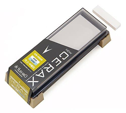 Suehiro New CERAX CR-4800 Combination Sharpening Stone: # 6000 / # 1000 (WA), Soaking Stone/