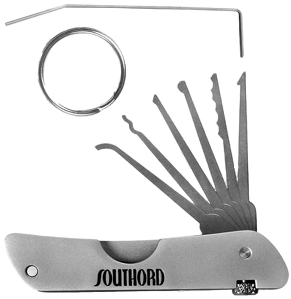 JPXS-6 Southord Pocket Lock Pick Sets (Jackknife)