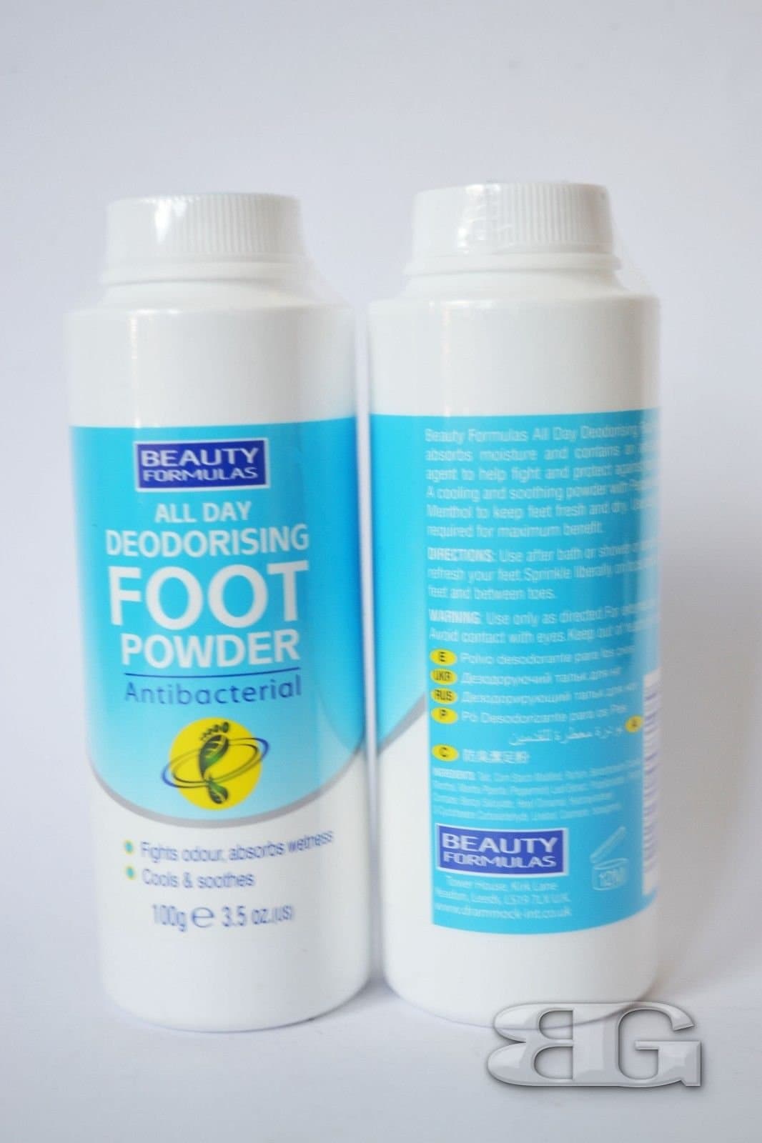 Beauty Formulas All Day Deodorising Foot Powder