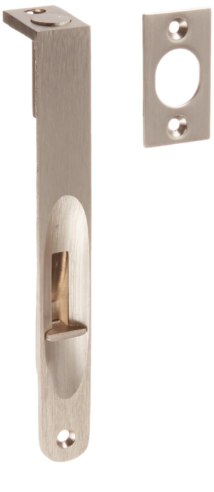 Deltana 6FBR15 HD Round Solid Brass 6-Inch Flush Bolt