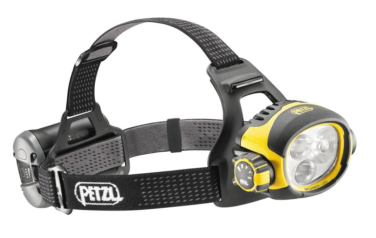 Petzl, Ultra Vario Headlamp, 520 Lumens, Constant Lighting, Multi-Beam, with ACCU 2 Battery