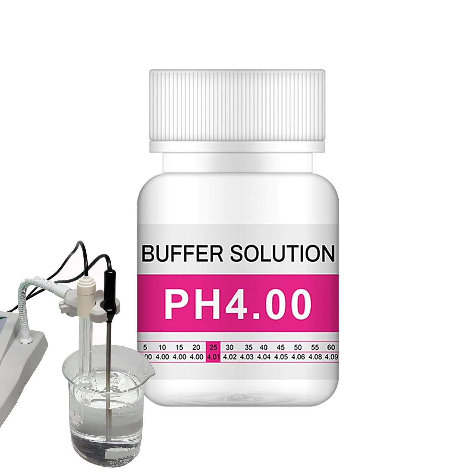 Rianpesn PH Solution Buffer - PH Meter Buffer Solution,Reusable PH 4.00, 6.86, 9.18 Buffer Solution for Accurate PH Calibration, Easy PH Calibration for PH Test Meter