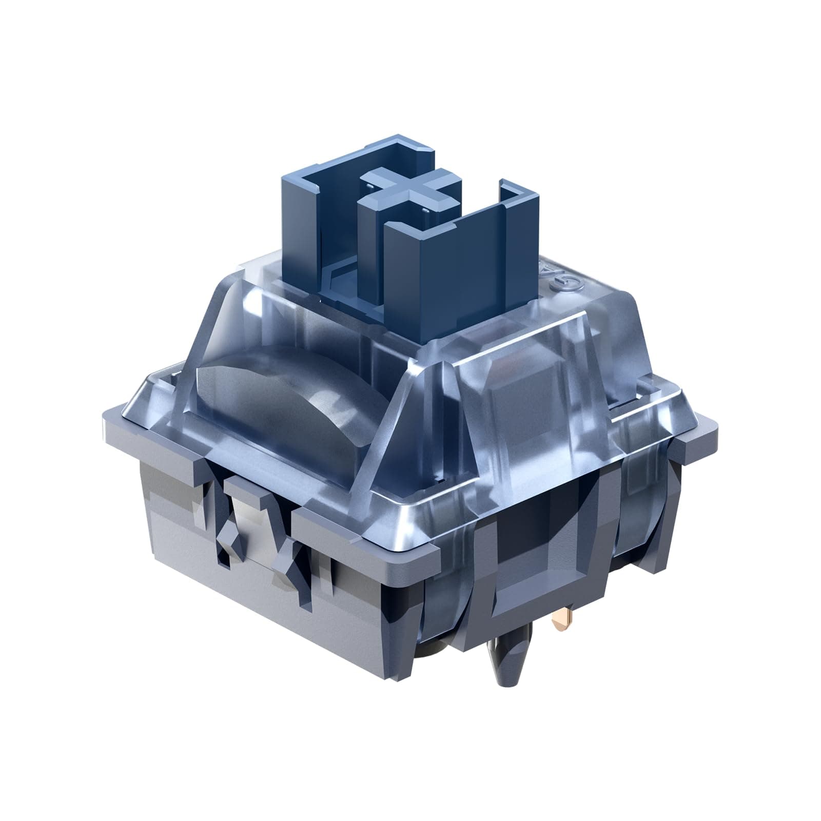 GK GAMAKAY Pegasus Silent Tactile Keyboard Switch with LED Diffuser for Backlit Mechanical Keyboard with 5 Pin Prive Switch for DIY Gaming Keyboard (Pegasus V2 Switch-70pcs)