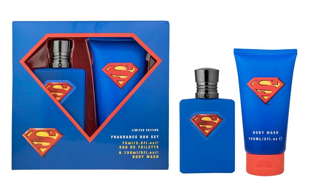 SUPERMAN DUO SET- 75ML EAU DE TOILETTE & 150ML BODY WASH