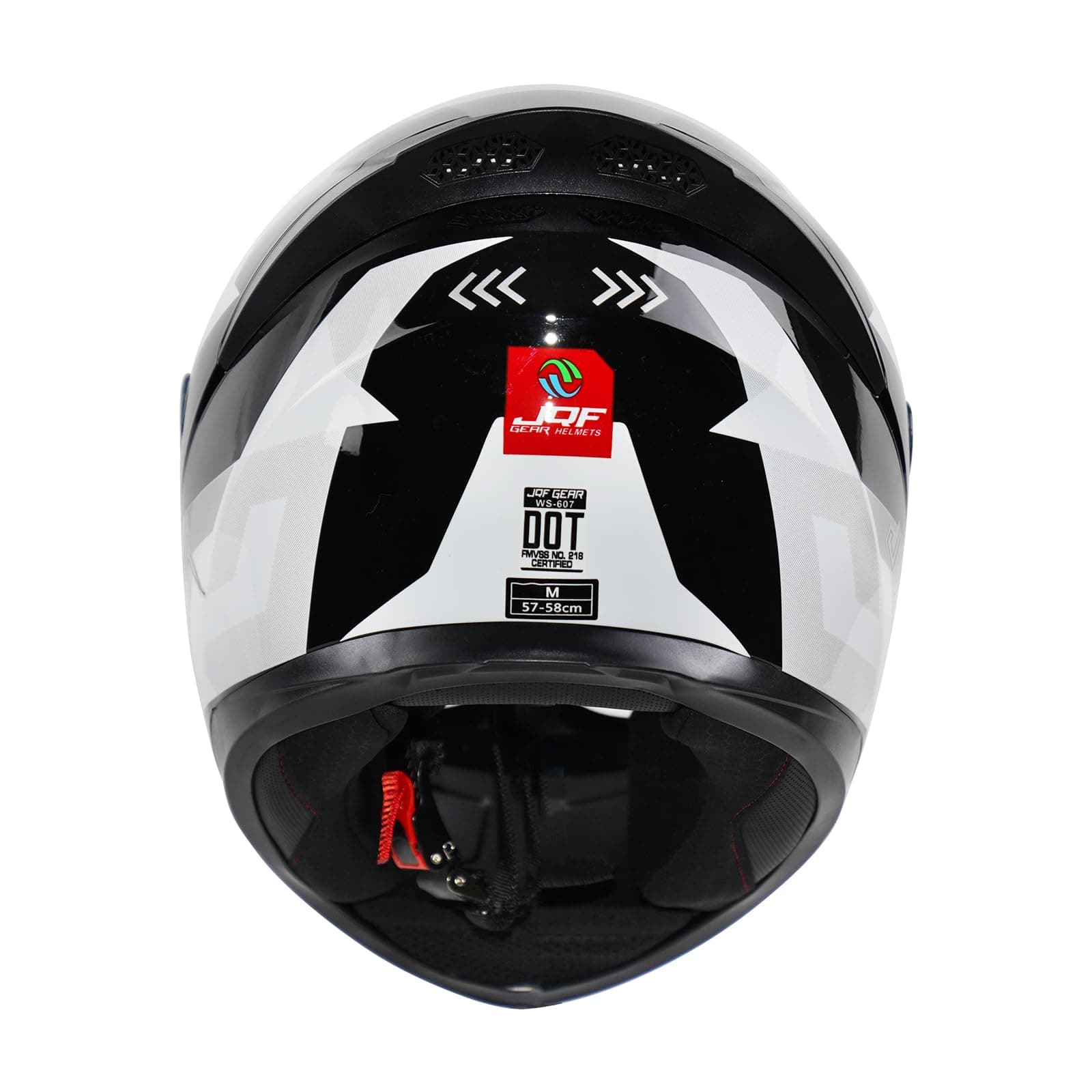 Full Face Motorcycle Helmet WS-607 DOT Approved Motorbike Racing Street Bike Helmets for Adults with Visor