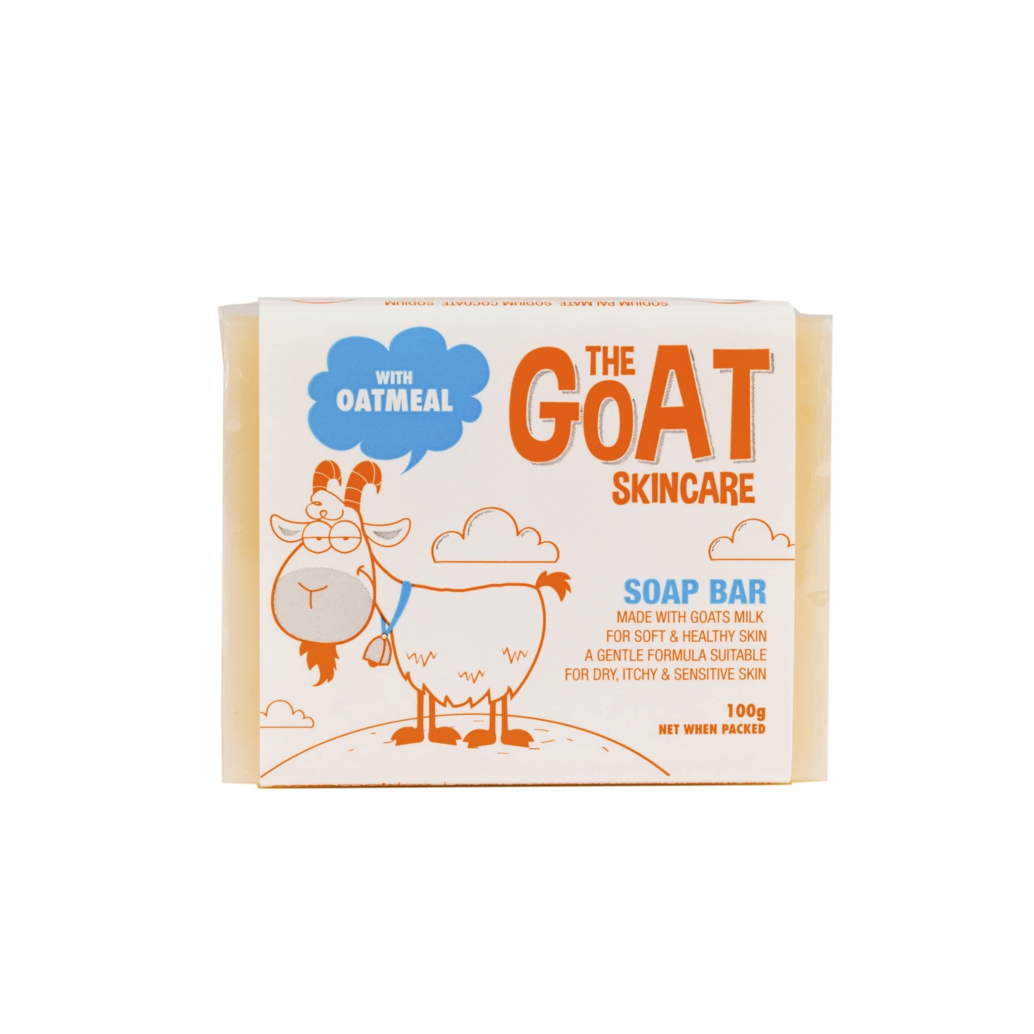 The Goat Skincare Unisex Soap Bar with Oatmeal (100g)