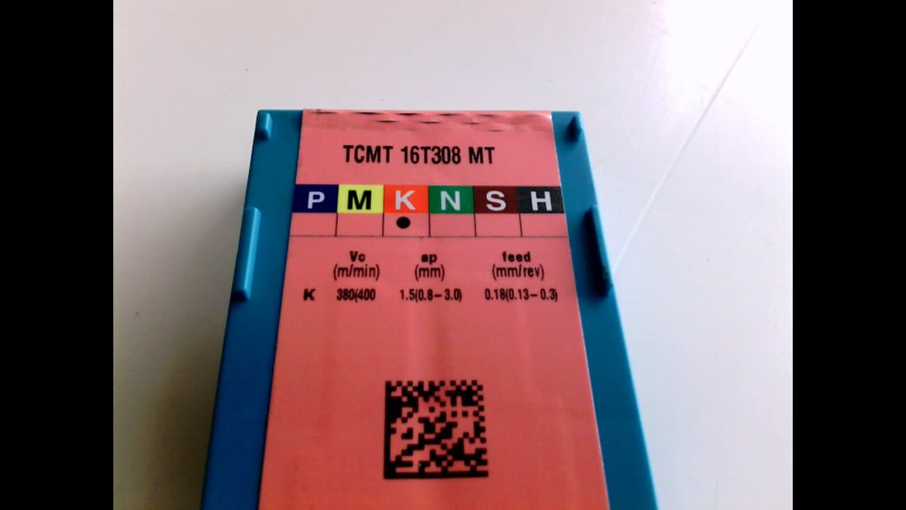 Tcmt 16T308 Mt - Pack of 10 - Carbide Insert, Triangular Tcmt 16T308 Mt - Pack of 10 -