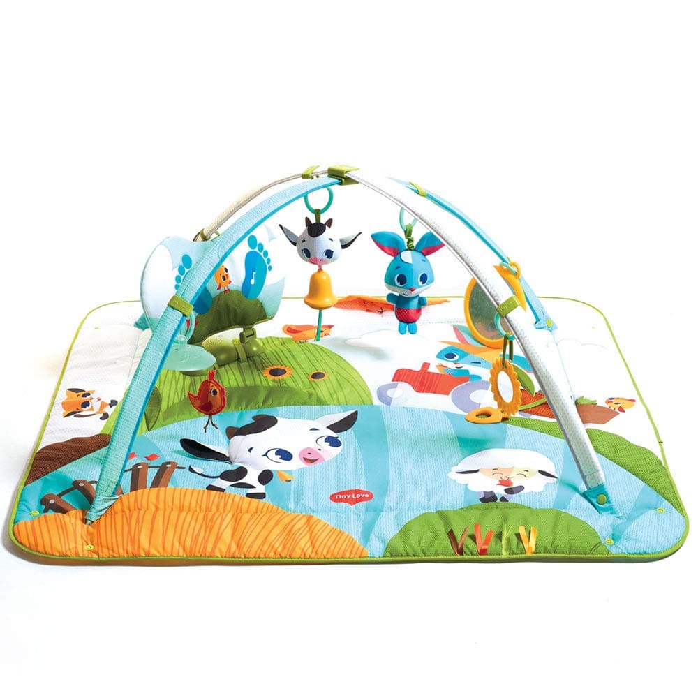Tiny Love Kick & Play Activity Play Gym, Tiny Farm, Multi Color, 110X100X61 cm (Pack Of 1)
