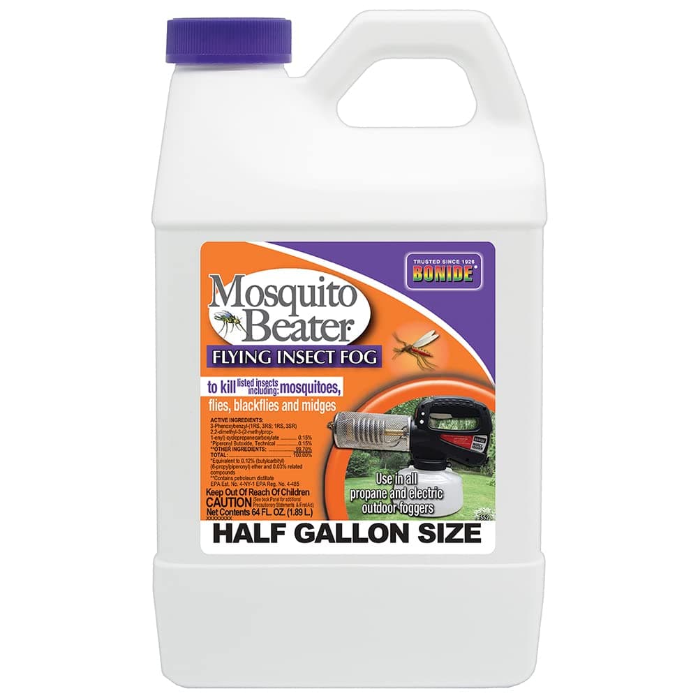 Mosquito Beater Flying Insect Fog, 64 oz Concentrate Kills Insects and Mosquitoes in Lawn and Garden