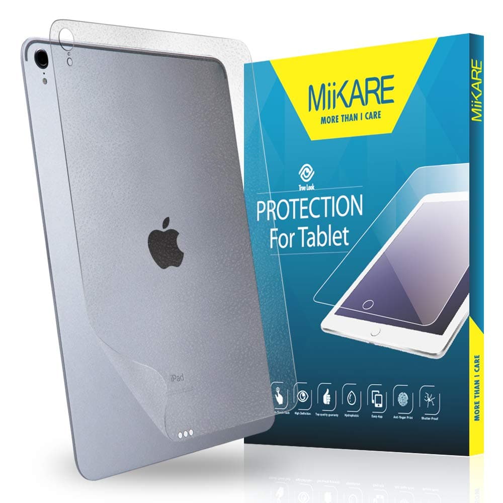 MiiKARE Back Screen Protector for iPad Pro 12.9 inch Anti-Scratch, Anti-Fingerprint Back Film for iPad Pro 12.9" (3 PCS)