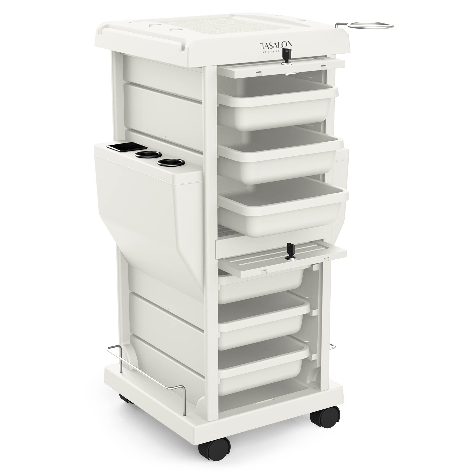 Salon Trolley Cart -White