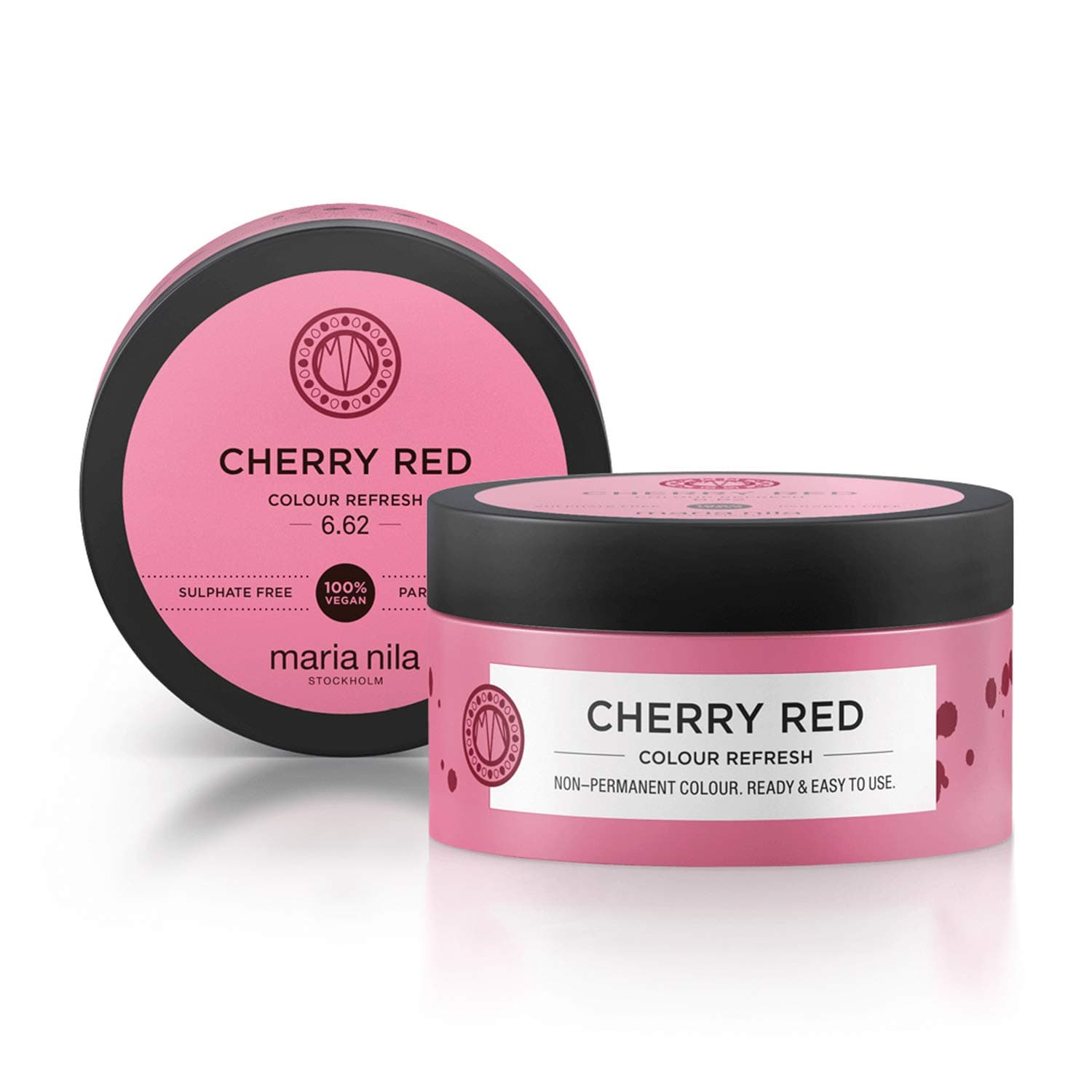 Maria Nila Hair Mask - Cherry Red 100 ml | A Revolutionary Colour Mask for Refreshing and Intensifying Hair Colour