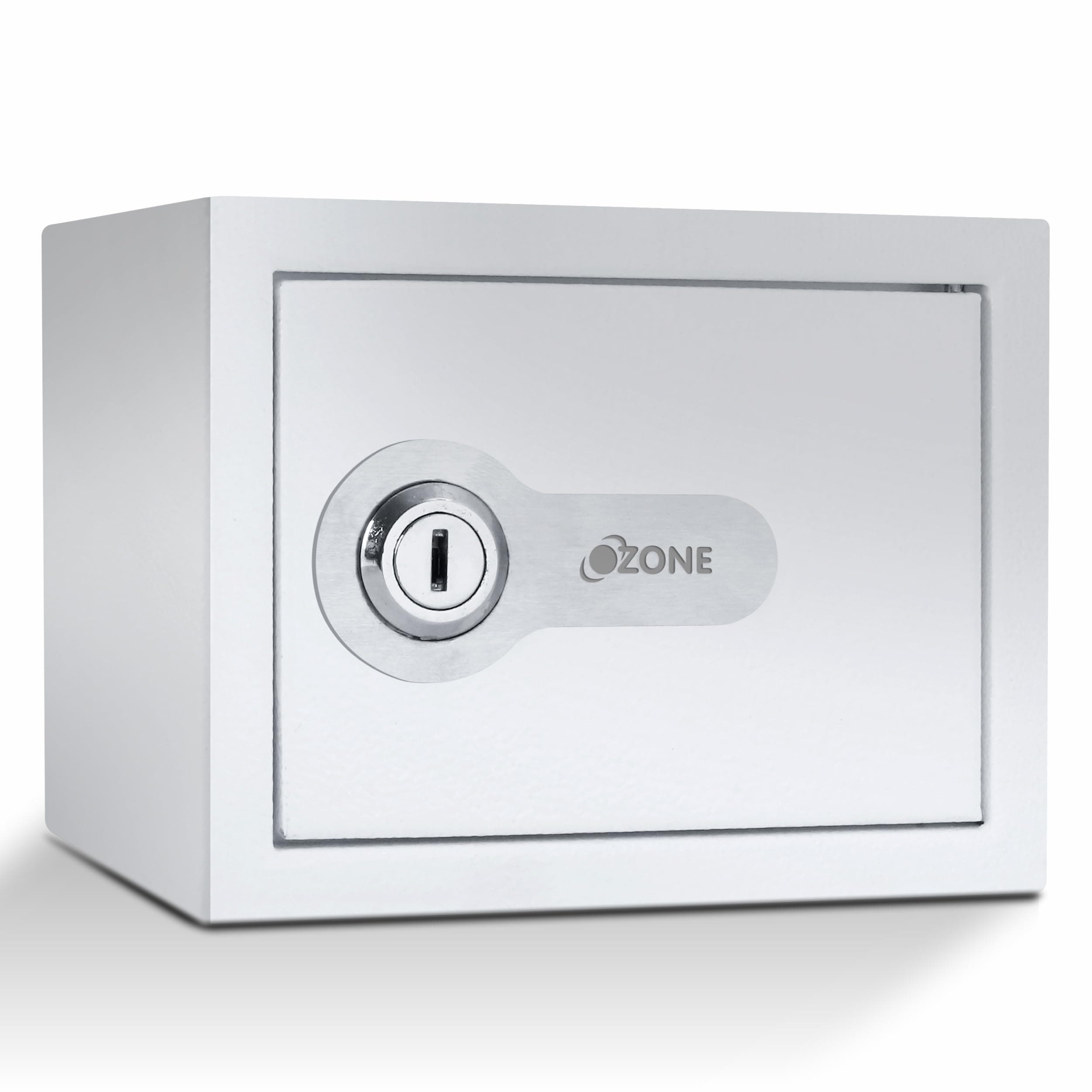 Ozone Money Bank for Kids & Adults, Money Saving Box with Lock, Coin Bank for Home Decor & Gifting, Size: 115H x 150W x 120D mm, Weight: 0.8kg, 2-Year Warranty (White)