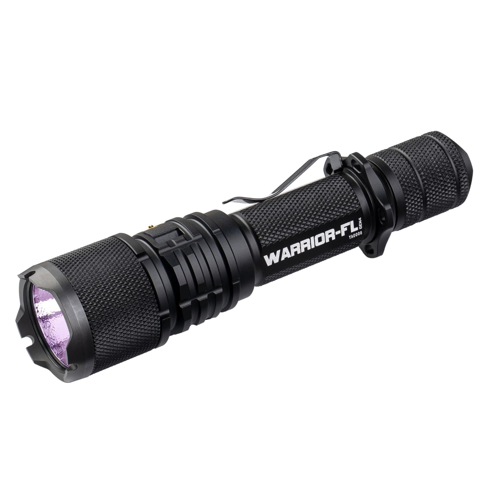 - Warrior G4-FL 4200LM Tactical Flashlight Rechargeable, High Lumen Light with Holster, Wide Beam, USB & Magnetic Dual Charging, Waterproof Handheld EDC LED Flashlights for Duty and Outdoor Use
