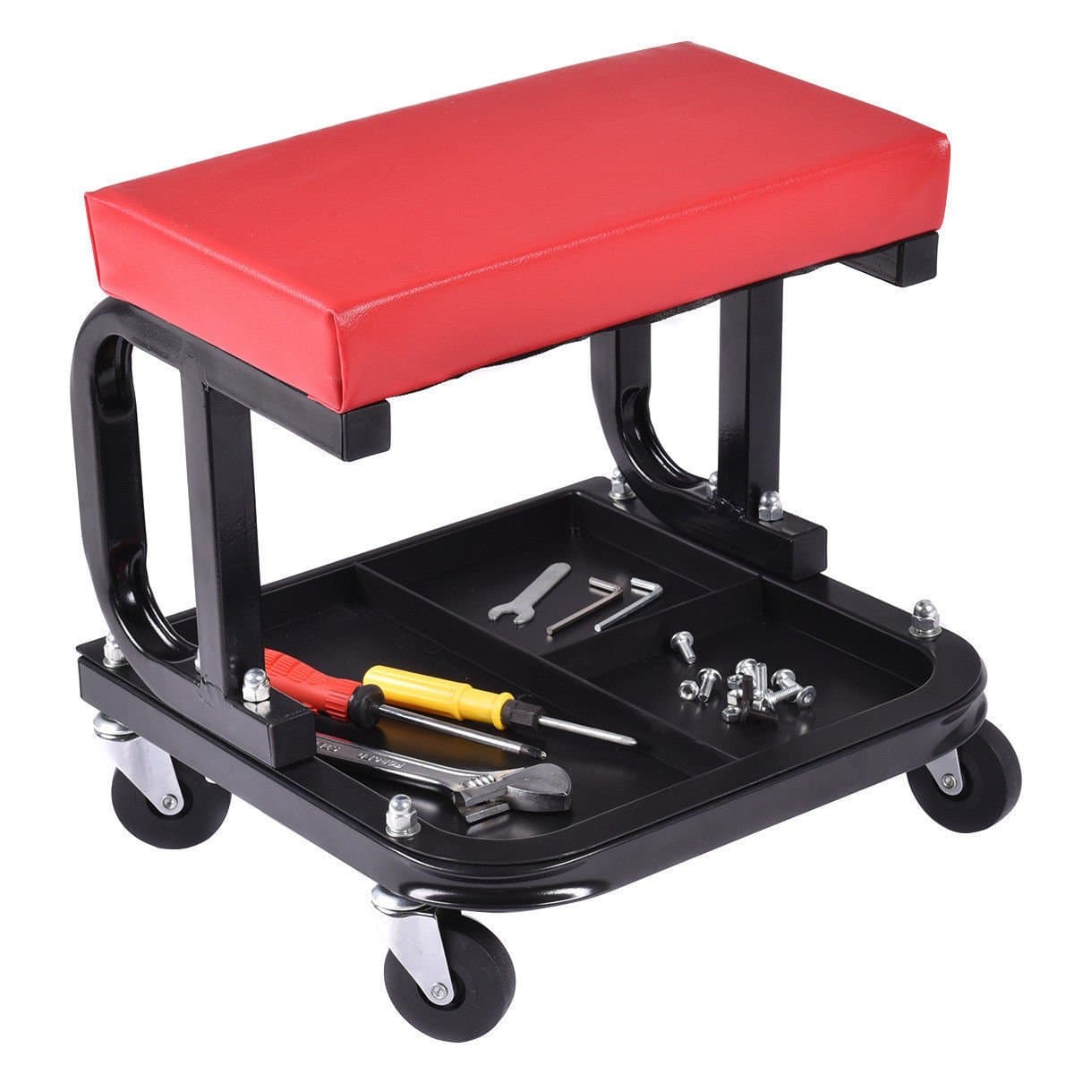 NEW Rolling Creeper Seat Mechanic Stool Chair Repair Tools Tray Shop Auto Car Garage