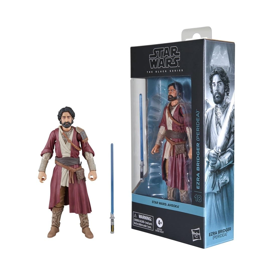 Star Wars The Black Series Ezra Bridger (Peridea), Ahsoka Premium Collectible 15-cm Action Figure