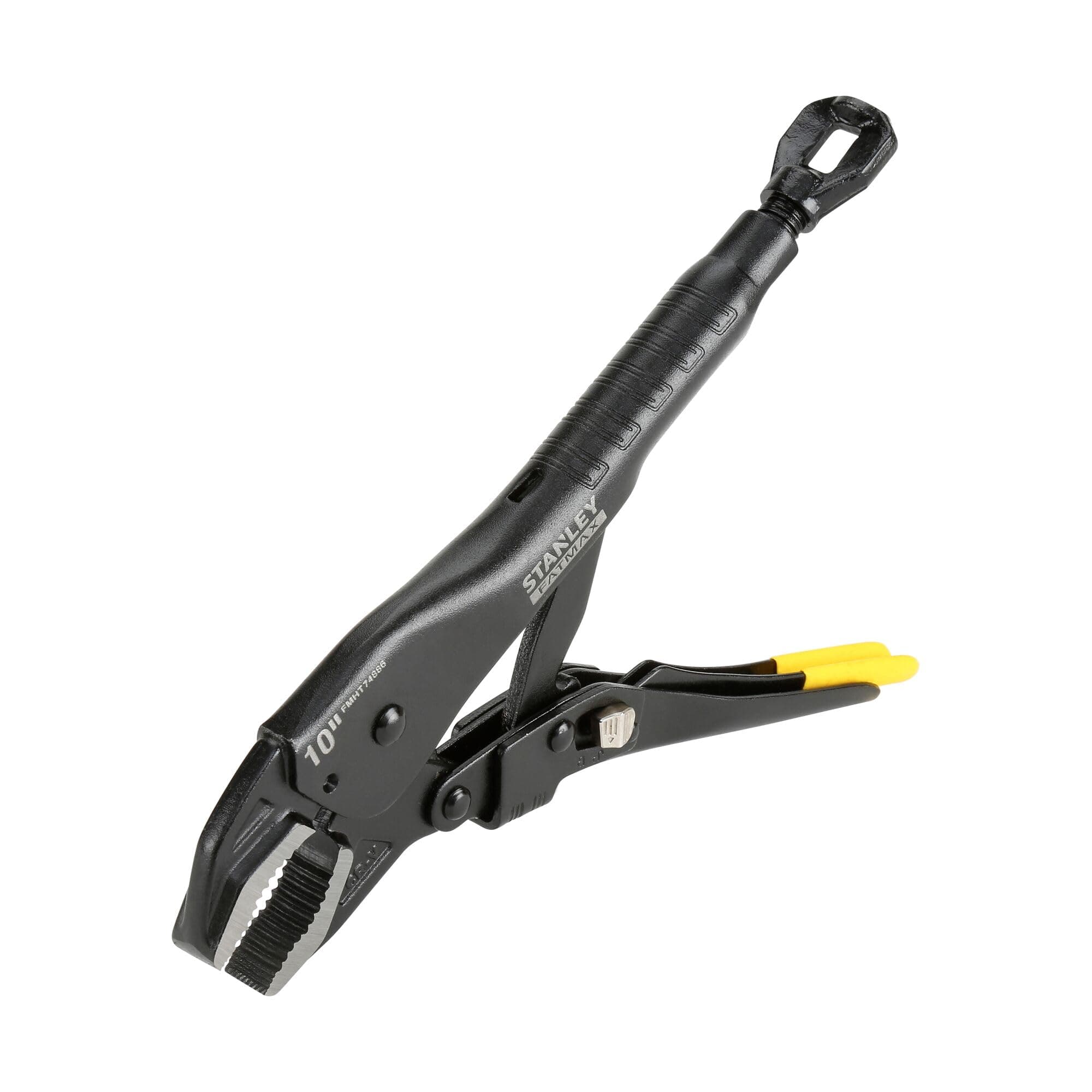 FMHT0-74886 250 mm Fatmax Locking Mole Grip Curve Jaw Pliers - Black