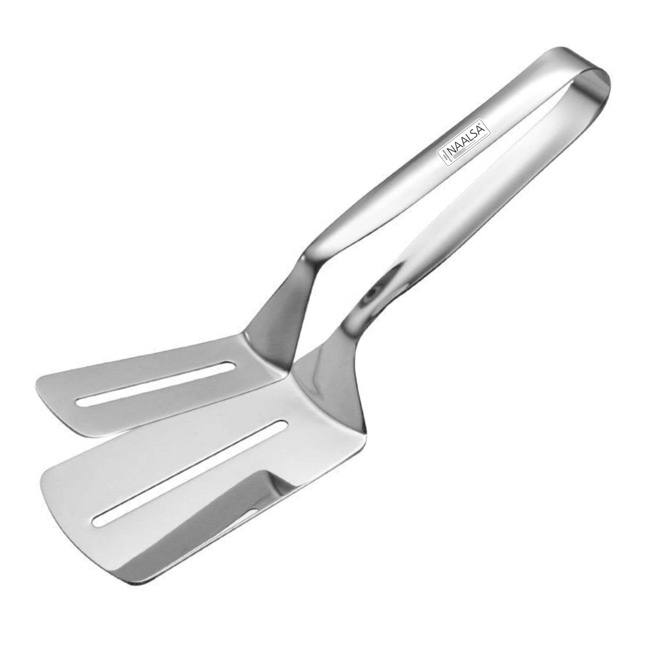 Opal 1Pc Stainless Steel Tongs, Bread roti chapati chimta pakkad chipya Cooking Tong for Kitchen use