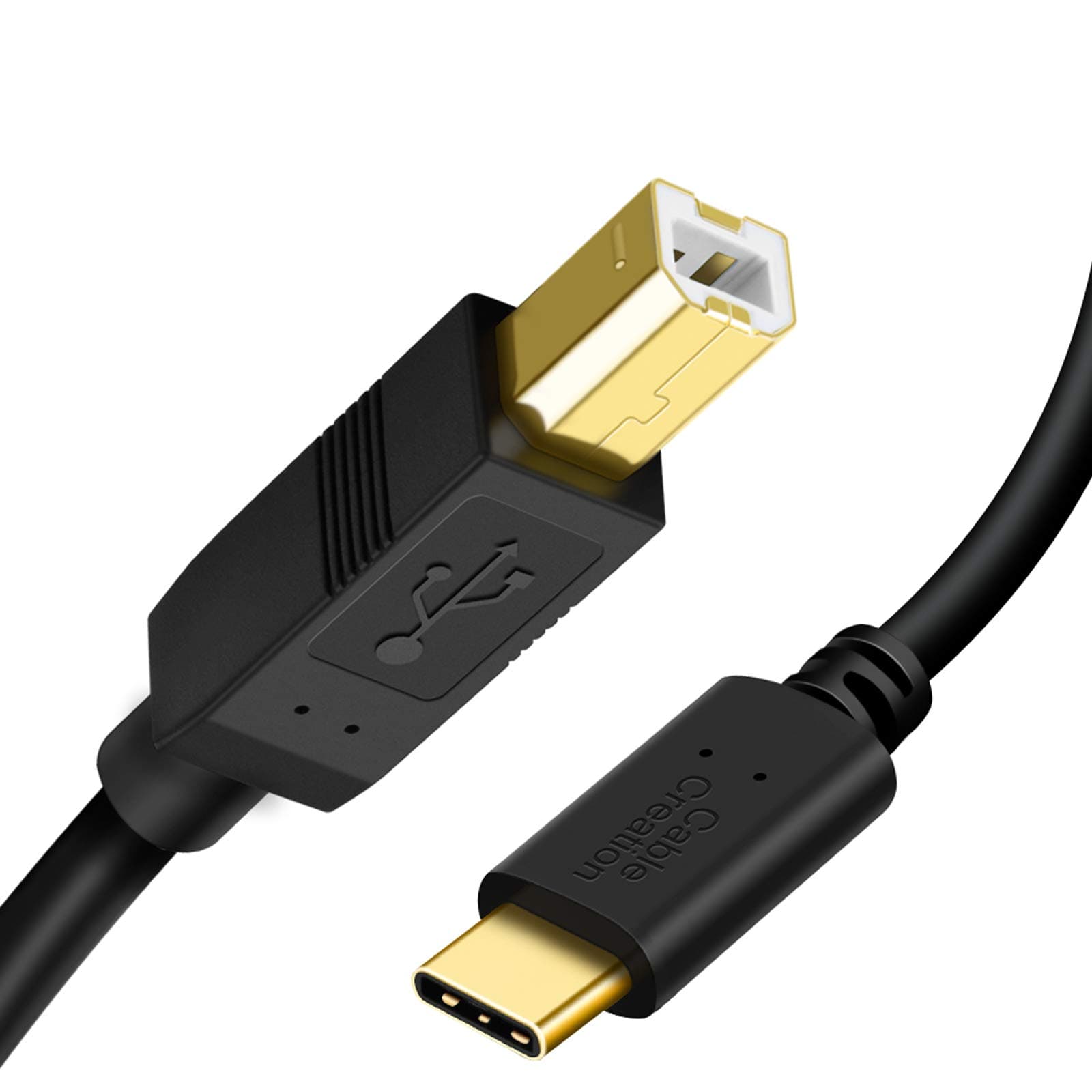 1m USB C Printer Cable