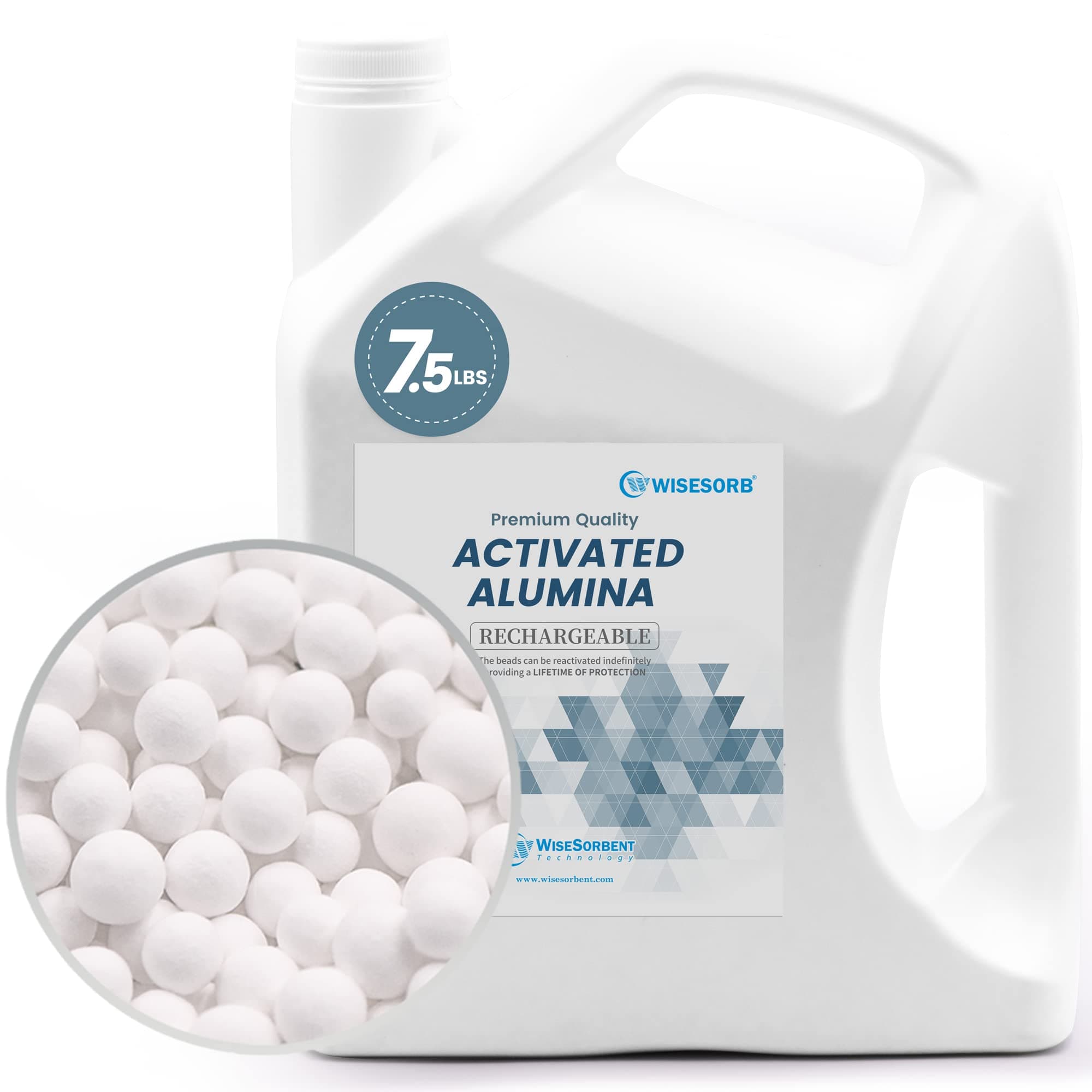 7.5 LBS Activated Alumina, Alumina Desiccant Great for Filament Drying, Reusable Dessicant Dehumidifiers Desiccant Moisture Absorber Prevent Wet Filament