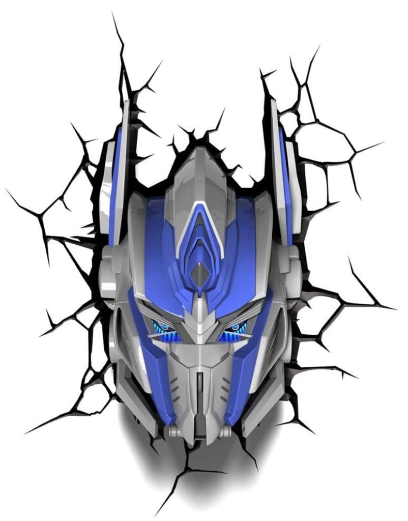 3DLightFX Transformers Optimus Prime 3D Deco Light