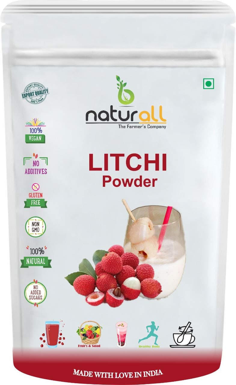 B Naturall Litchi Powder | Dry, No Added Sugars and Preservatives - 200 GM by B Naturall