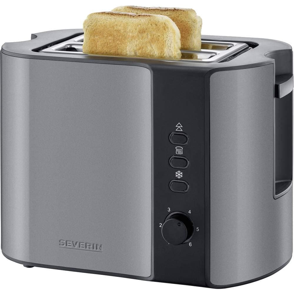 Severin SEV AT 9541 AUTOMATIK- toaster 2 slice(s) Black,Grey,Metallic 800 W