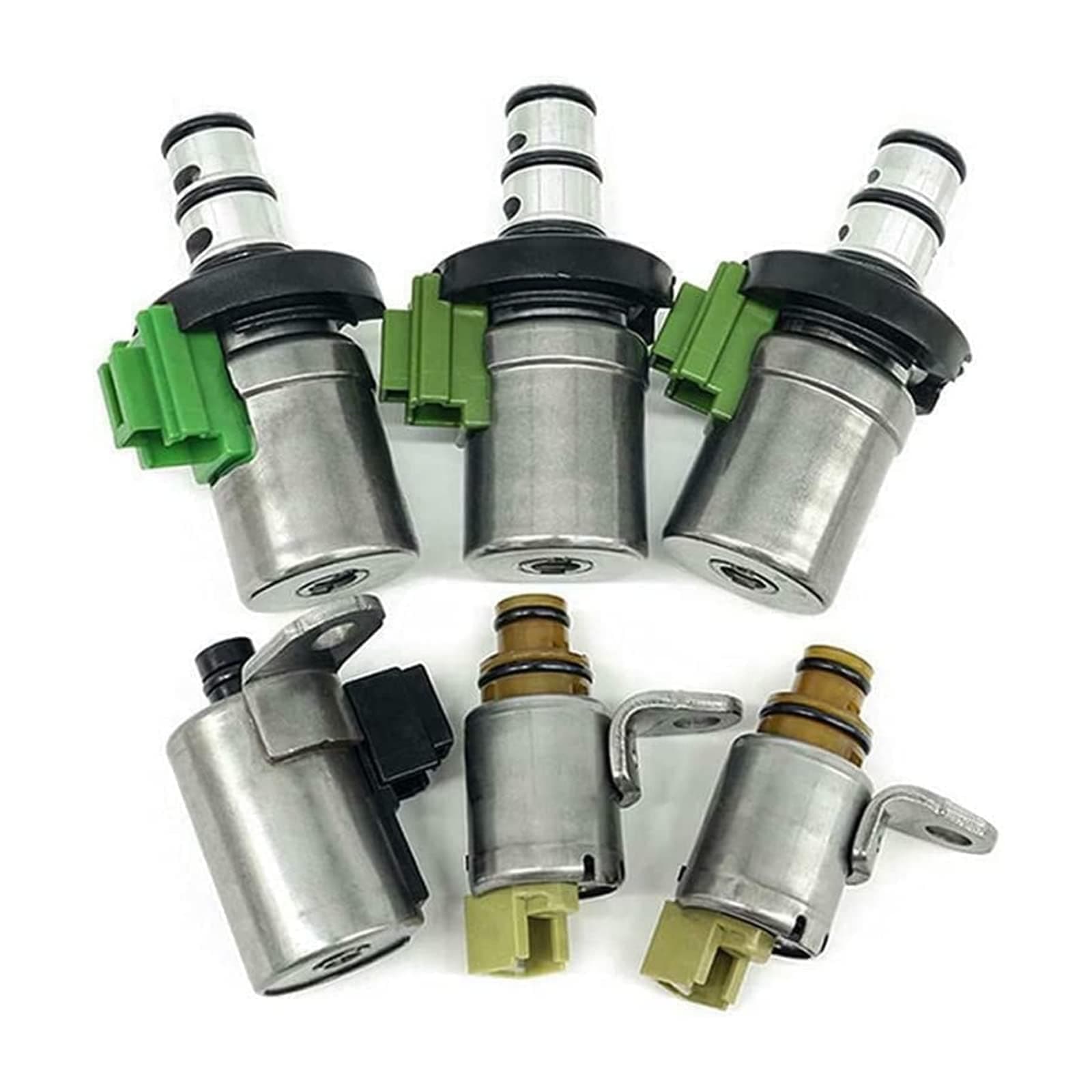 SecosAutoparts 4F27E Transmission Solenoid Kit Fit for Mazda 2 3 5 6 CX-7 MPV 2002-2012 Replace# 48420K-R FN4A-EL ONLY Fit for Mazda 4F27-E 4 Speed Automatic Transmission