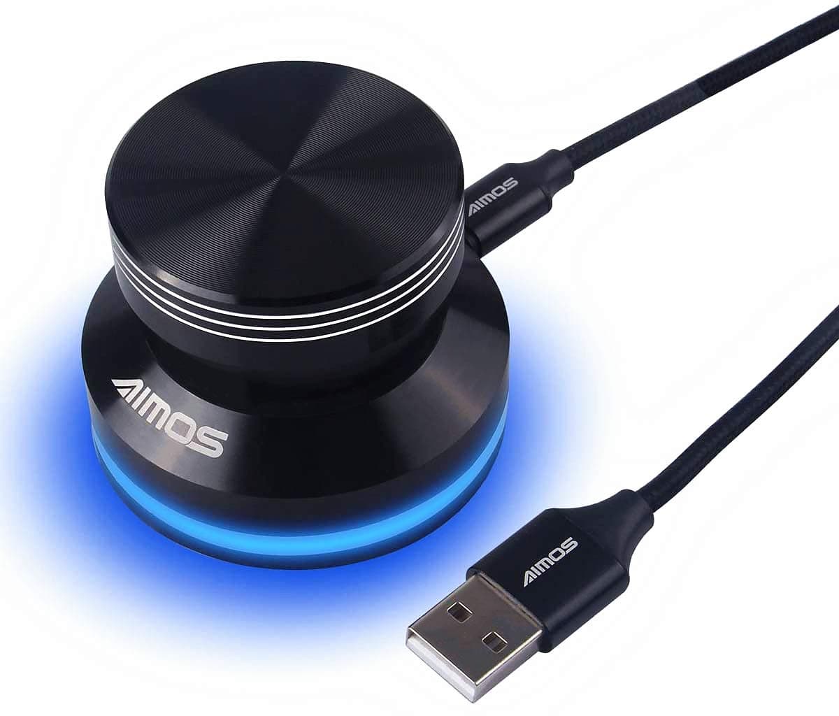 AIMOS USB Multimedia Controller and Input Device Volume Control Knob(PC, Mac)