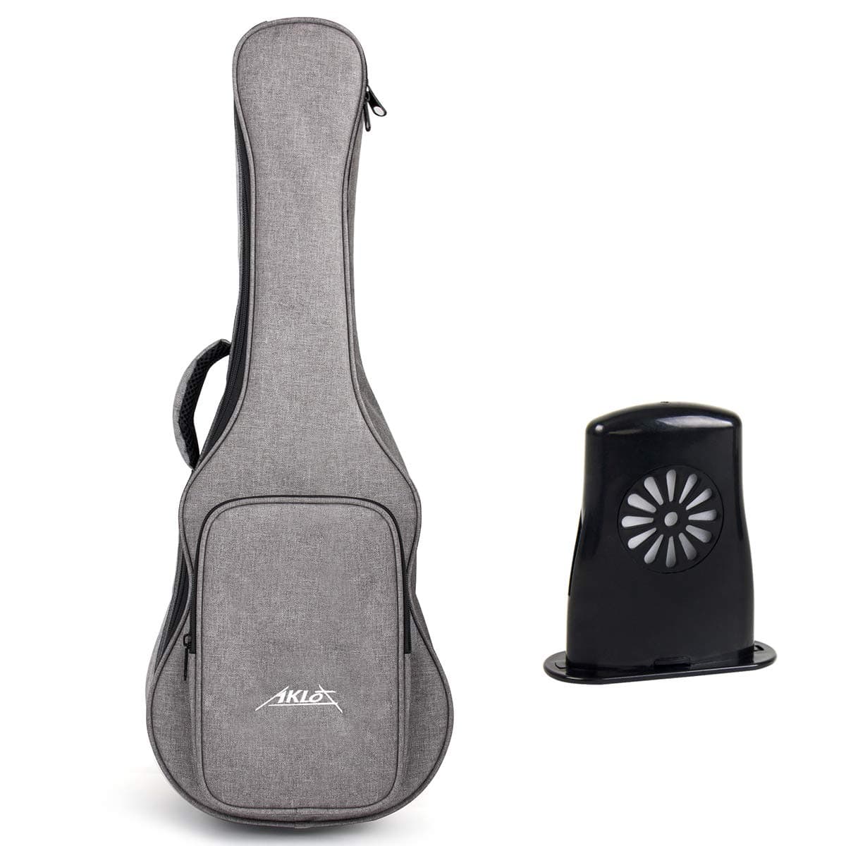 - AKLOT 32 inch Gig Bag Carry Handle Case for 30" Baritone Ukulele 32" Bass Ukulele Guitalele 12MM Thick Padding with Humidifier