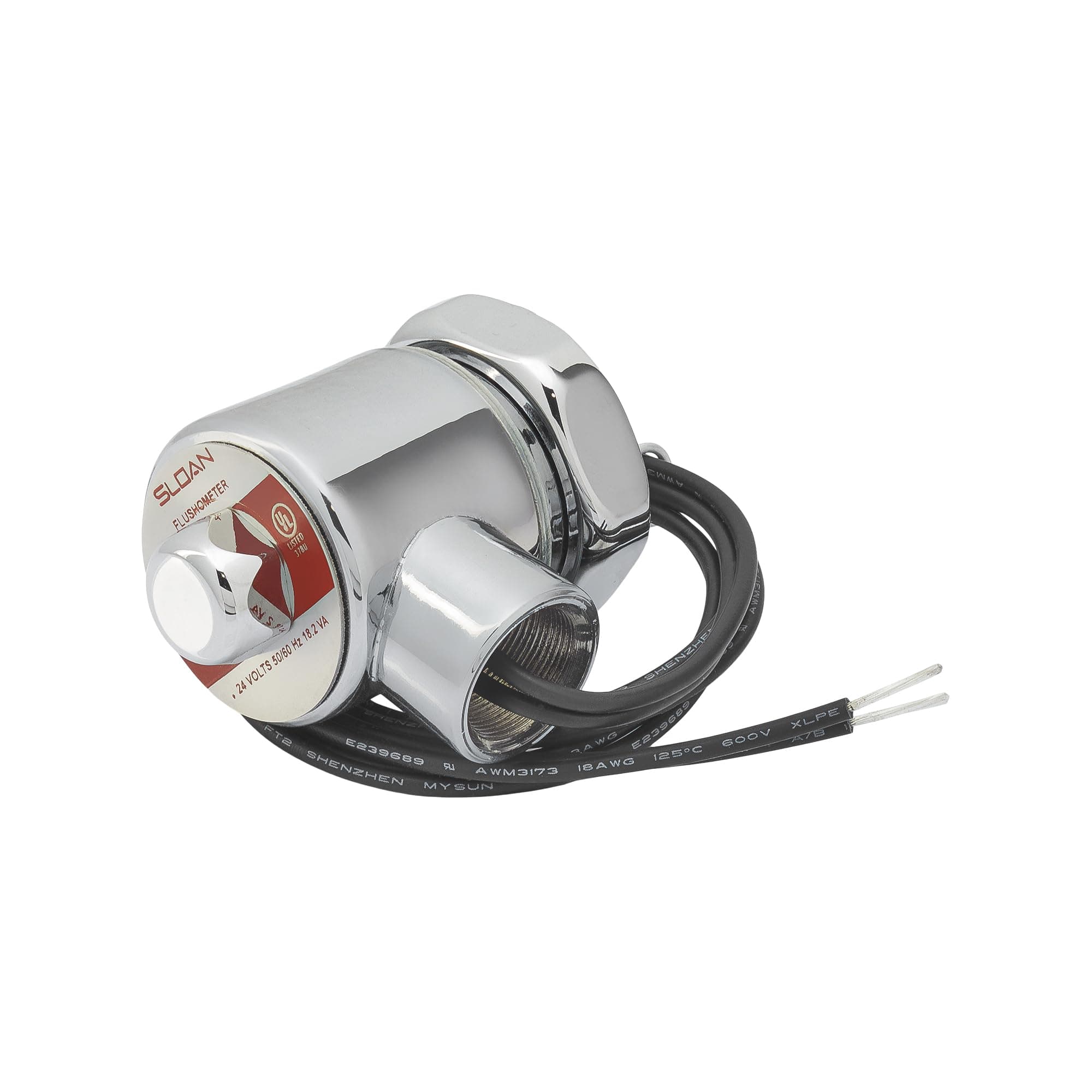 EL-124-2 24 Volt Electronic Solenoid Assembly, Exposed Installation - For Use with Sloan Flushometer Sensor Valves, Original OEM Replacement Parts, 305329