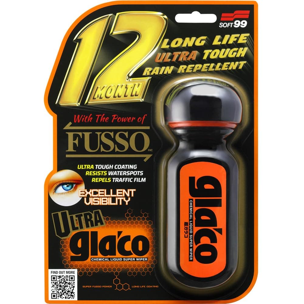 SOFT99 Ultra Glaco Long Lasting Windshield Glass Water Rain Repellent 70ml