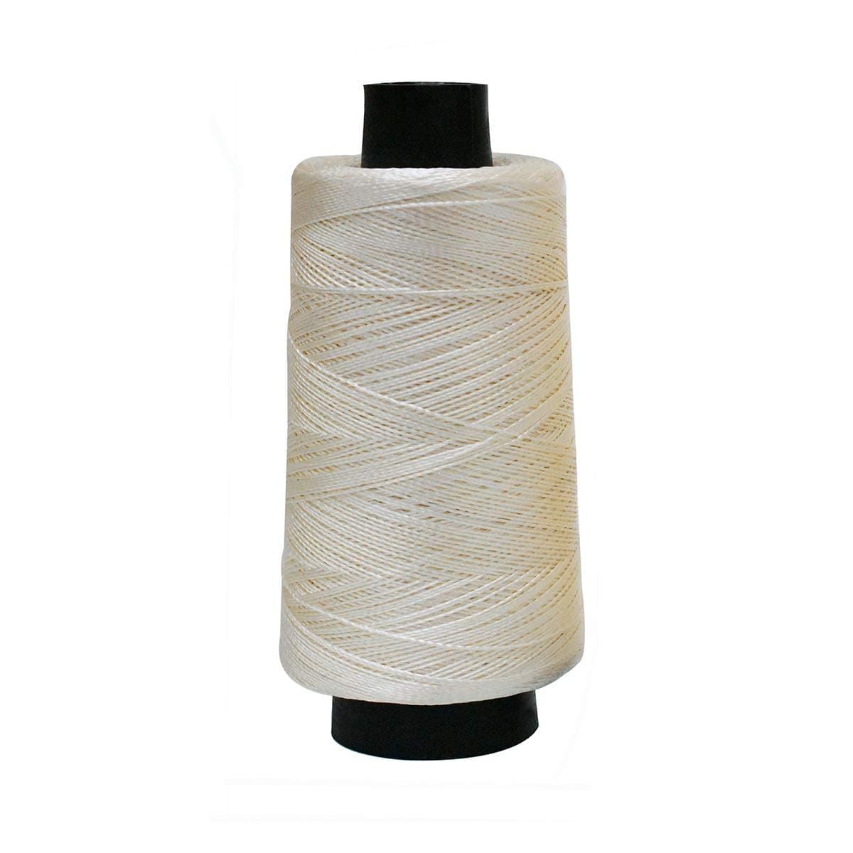 2 Ply Cream Art Silk Embroidery Thread, Sewing Threads, Thread for Craft, Stitching Thread, Thread for Sewing, Threads for Sewing Machine (Cream Color, 1 Roll, 0.42 MM, 450 Meters)