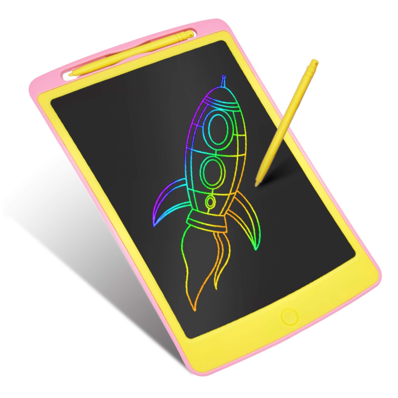 Doodle Board for Kids LCD Writing Tablet - CUUWE 10.5 Inch Tablet Drawing Board Writing Pad, Kids Toys Gifts for Girls and Boys (Pink)