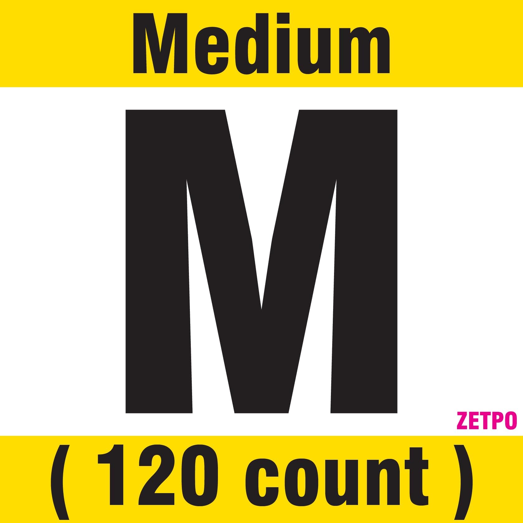 zetpo Cat Nail Caps | Cat Claw Covers | with Adhesives and Applicators (M, 12x Colors/Leo | 120 pcs)