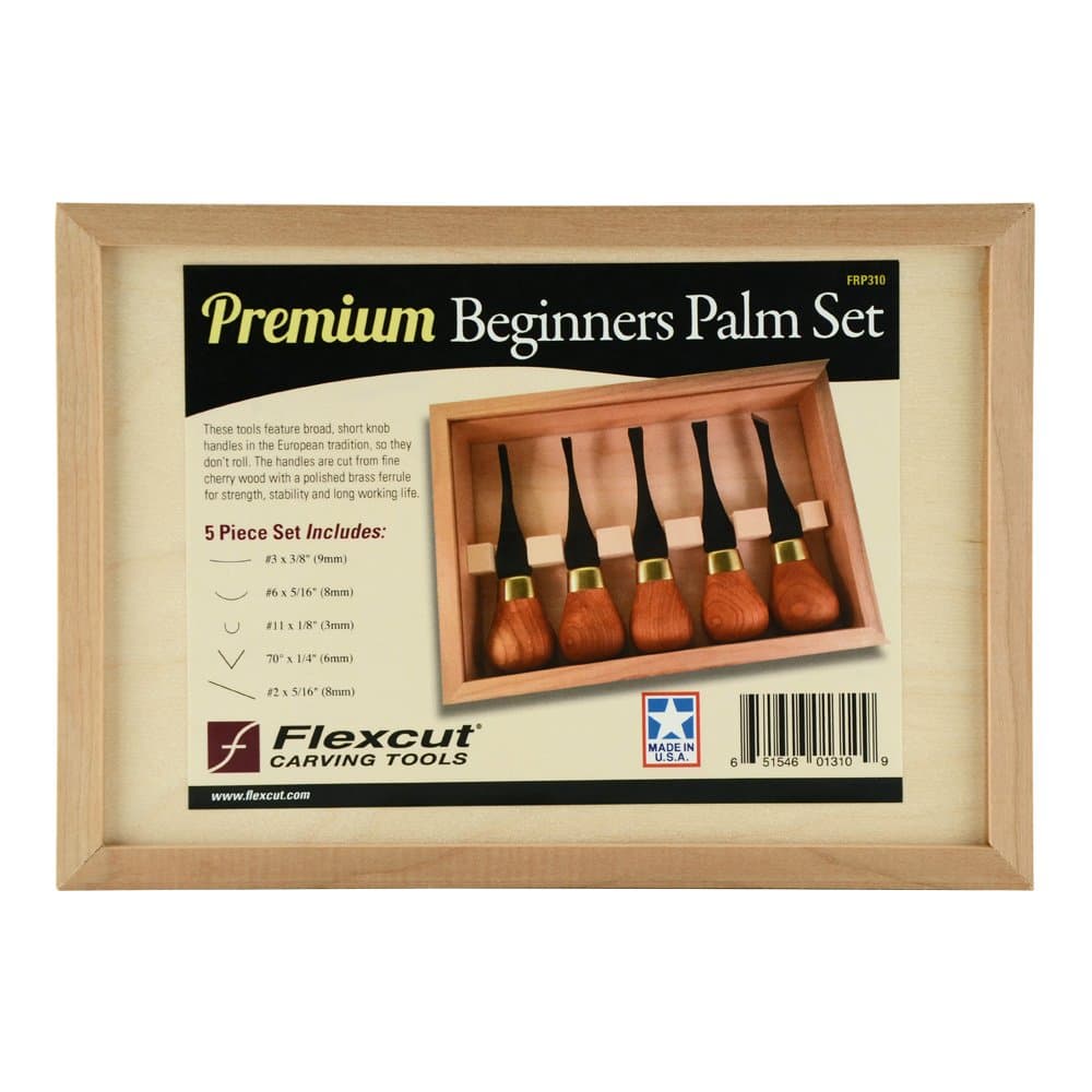 FLEXCUT 5 Piece Premium Beginners Palm Set (FRP310)