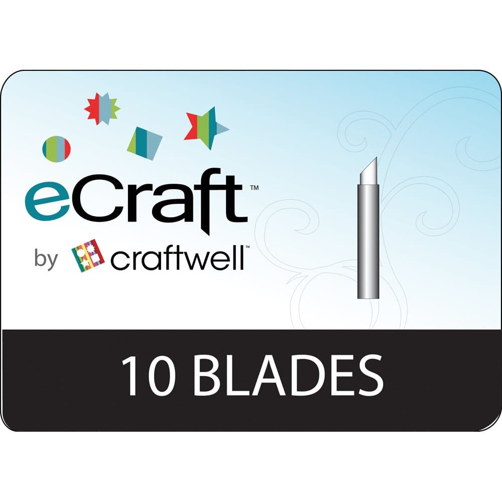 Ecraft Replacement Blades, 10 Per Package