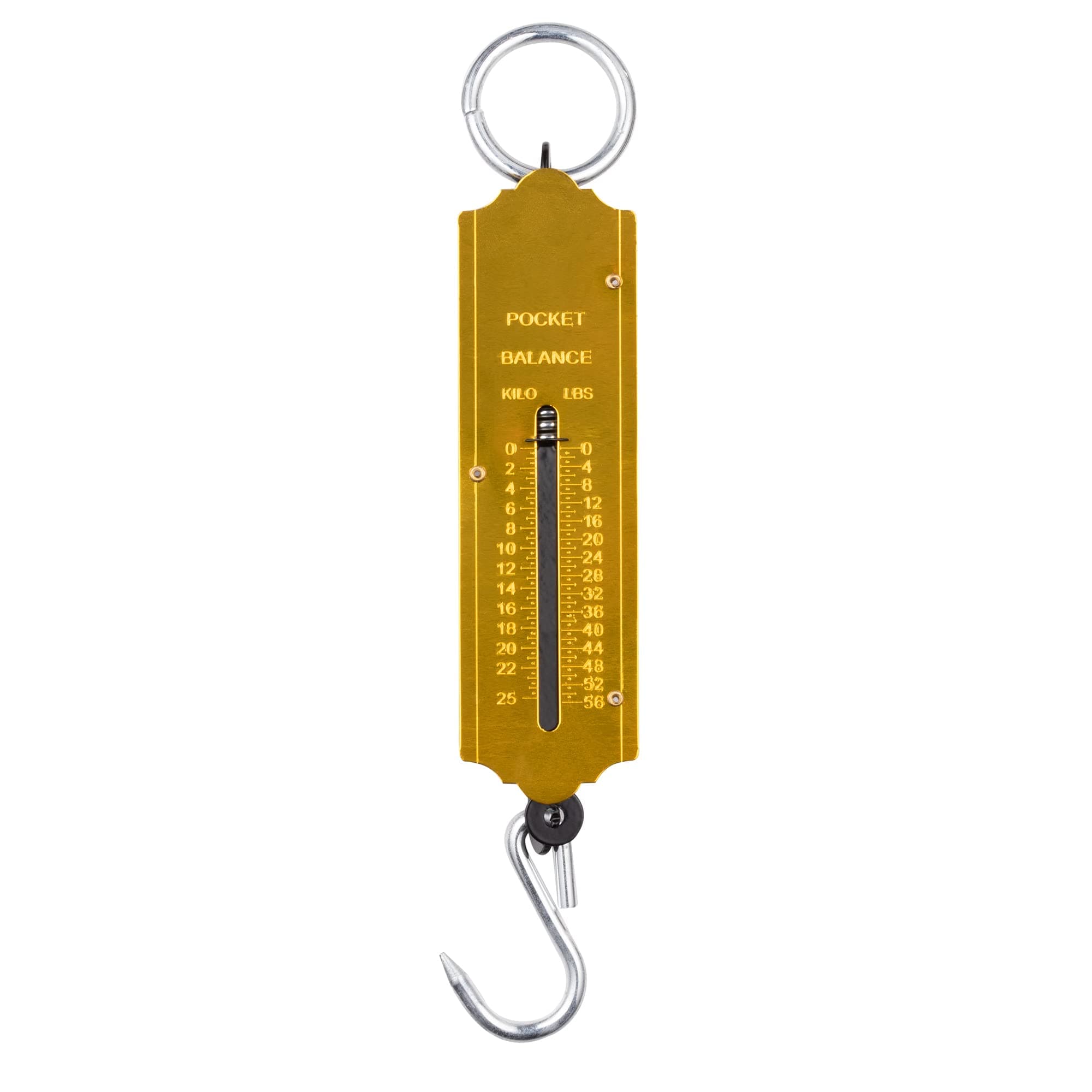 Hanging Weight Scale - Commercial, Luggage Scale, Suitcase Weighing Scales with Metric and Imperial Measurements -Heavy Duty Design Camping & Travel Essentials 25 KG