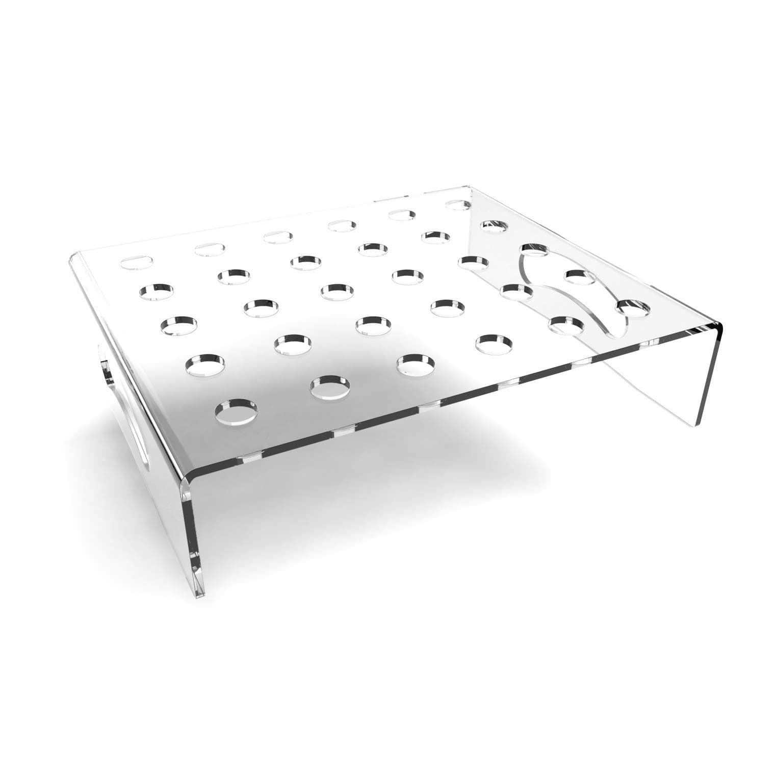 Canape/Cone Tray Strong for Mini Pidy Cones Very Tough (Clear)