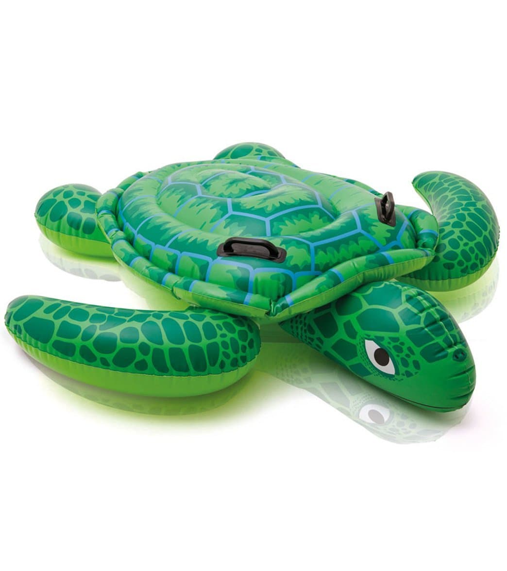Intex Sea Turtle Shade Inflatable Baby Pool, 40" X 42", for Ages 1-3